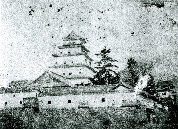 亀山城の古写真（明治時代）